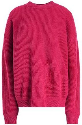 8 by YOOX WOOL BLEND OVER-SIZE CREWNECK