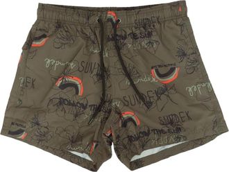 Sundek Levin Zwemshorts - Heren - Strandmode - Groen - XL - Polyester - Badmode
