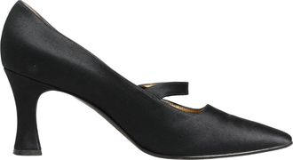 Dolce & Gabbana Black Satin Mary Jane Pumps Womens Shoes (Pre-Owned)