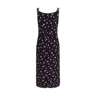 Dolce & Gabbana Womens Multicolor Silk Casual Dress