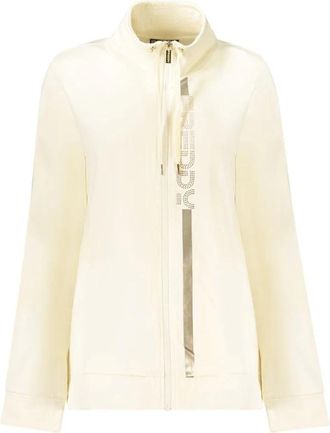 Freddy Bianco Cotton Sweatshirt - Dames - Vesten met rits - Wit - XS - Katoen - Hoodies & sweatvesten