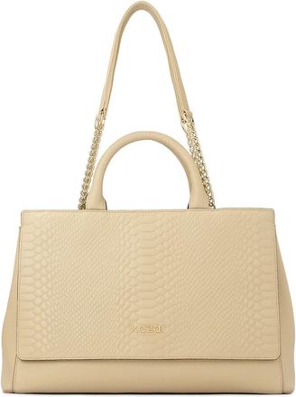 Kazar Rose Handtas - Dames - Handtassen - Beige - ONE Size - Leer - Tassen