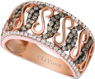 Le Vian 14K Rose Gold 0.73 Ct. Tw. Diamond Ring