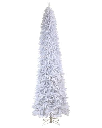 Nearly Natural 11Ft. Slim White Artificial Christmas Tree
