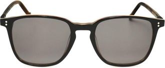 Hackett Mens Black Rectangular Sunglasses HEBS267-039-1