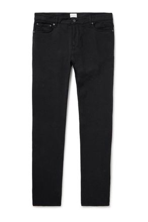 Sunspel Slim-Fit Cotton-Blend Twill Trousers