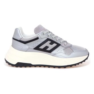 Hogan Hi-Fi Sneaker - Dames - Sneakers - Grijs - 41 EU - Leer - Schoenen