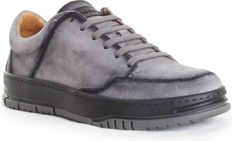 Mezlan Mens Villani Suede Street Sneaker In Gray