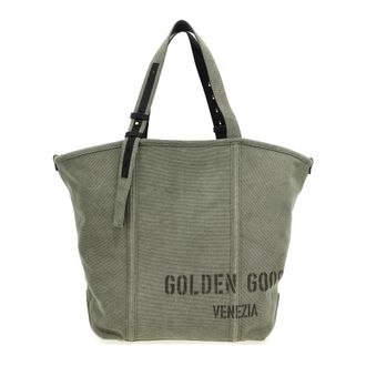 Golden Goose Dames, Tassen, Grijs, Maat: ONE Size Katoen
