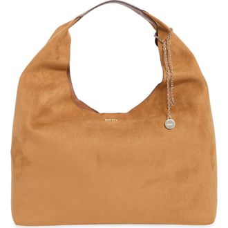 DKNY Selena Hobo Bag in Saddle at Nordstrom Rack