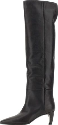 Strategia Over-the-Knee Laars - Dames - Hoge Laarzen - Zwart - 37 EU - Leer - Schoenen