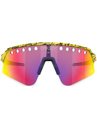 Oakley 2023 Tour De France Sutro Lite Sweep oversize-frame sunglasses - Yellow