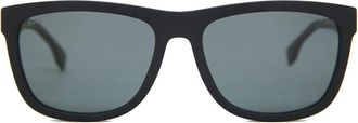 BOSS Boss 1439/S 003/M9 Mens Sunglasses Black Size 58