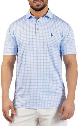 Tailorbyrd The Perfect Tailored Performance Polo in Light Blue at Nordstrom Rack, Size Xxx-Large