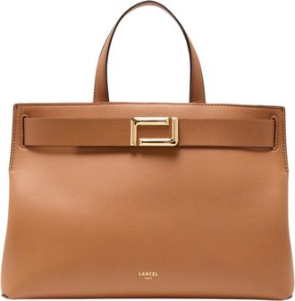 Lancel Bolso Tote Ang&egrave;le - Bags - Mujer - Marr&oacute;n - ONE SIZE