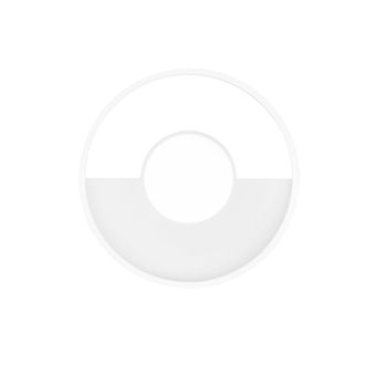 Luce-Ambiente-Design Kandinsky LED Ceiling Light in White Metal 50cm &oslash; - CCT