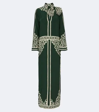 Johanna Ortiz Windborne silk cr&ecirc;pe de chine tunic
