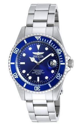 Invicta 9204OB Pro Diver Watch in Blue at Nordstrom Rack