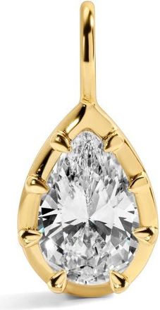 Lili Claspe Mara Pear Charm in Gold at Nordstrom
