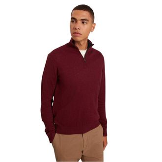 Ted Baker Heren Merino Wol Pullover (Ossenbloed)
