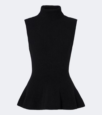 R&oacute;he R&oacute;he Top de cuello alto en mezcla de lana y cachemir