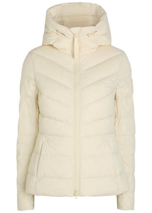 Canada Goose Clair Hooded Padded Jacket - Off White - S (UK8-10 / S)