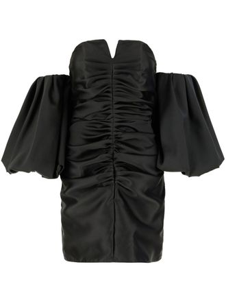 Simona Corsellini Off-shoulder jurk - Zwart