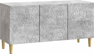 vidaXL Mueble De Tv 99 X 34,5 X 50 Cm Gris Hormig&oacute;n Vidaxl