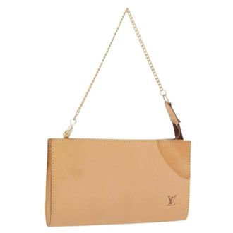 Louis Vuitton Tweedehands Canvas Louis Vuitton tassen - Dames - Pre-owned - Beige - Maat: ONE Size