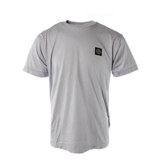 Stone Island Camiseta de Algod&oacute;n Lila para Hombre - Tops - Hombre - P&uacute;rpura - S