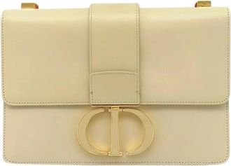 Dior Pre-owned Leather dior-bags - Dames - Vintage Schoudertas - Wit - ONE Size - Vintage