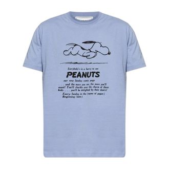 Iceberg T-Shirts, male, Blue, Size: XL Printed T-shirt