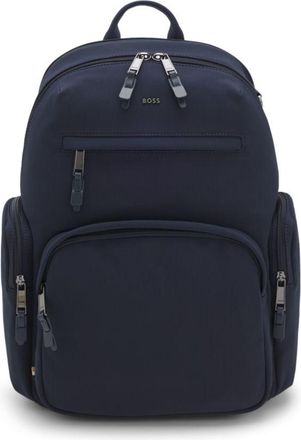 BOSS Water-repellent backpack with multiple pockets