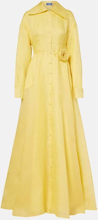 LEO LIN Abito lungo Josephine in seta