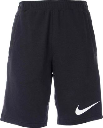 Nike Mens Nike Pink Taped Hem Black Shorts - Black/Black - Size: 32/30/31