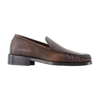 Acne Studios Loafers, male, Brown, Size: 7 US Leather Loafers