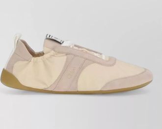Chlo&eacute; nylon low-top sneakers