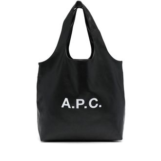 A.P.C. A. p.c. Ninon Logo-print Tote Bag