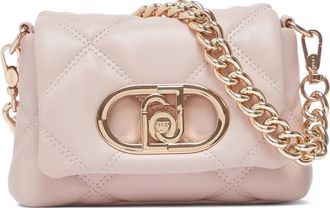 Liu Jo small quilted LaPuffy shoulder bag - Pink