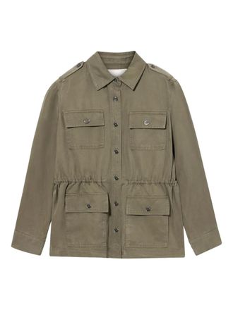 Brooks Brothers drawstring-waist utility jacket - Green