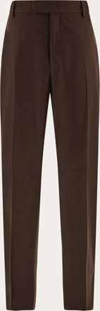 Ferragamo Uomo Pantalone sartoriale Marrone
