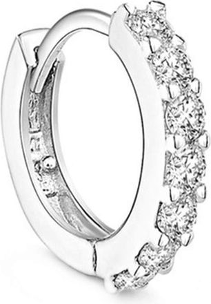 Generic Europe and America Retro Women Single Row Crystal Stud Earring Fashion Processed Multicoloured