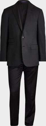 Ralph Lauren Purple Label Men & apos;s Gregory Hand-Tailored Wool Serge Suit