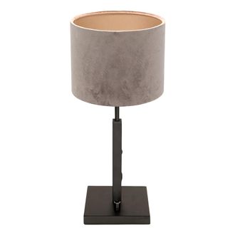 Steinhauer L&aacute;mpara De Mesa - Stang - Negro - Metal Velours - Steinhauer