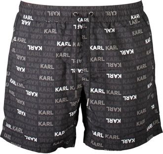 Karl Lagerfeld Polyester Mens Swim Mens Boxer