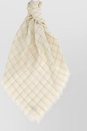 Toteme checked wool scarf