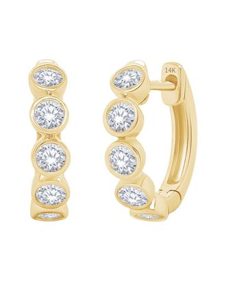 Meira T 14K 0.50 Ct. Tw. Lab-Grown Diamond Earrings