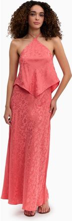 Rebecca Taylor Emery Jacquard Skirt in Coral Blush at Nordstrom, Size X-Small