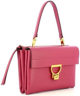 Coccinelle Womens Crossbody Bag Rosewood Cow Leather - Crossbody-Bags