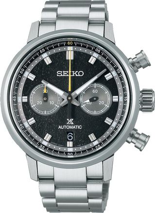 Seiko Prospex Speedtimer Chronograph Automatic Black Dial Mens Watch SRQ041J1